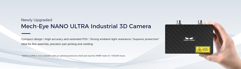 New Upgrades: Palm-Sized and High-Precision Mech-Eye NANO ULTRA ...